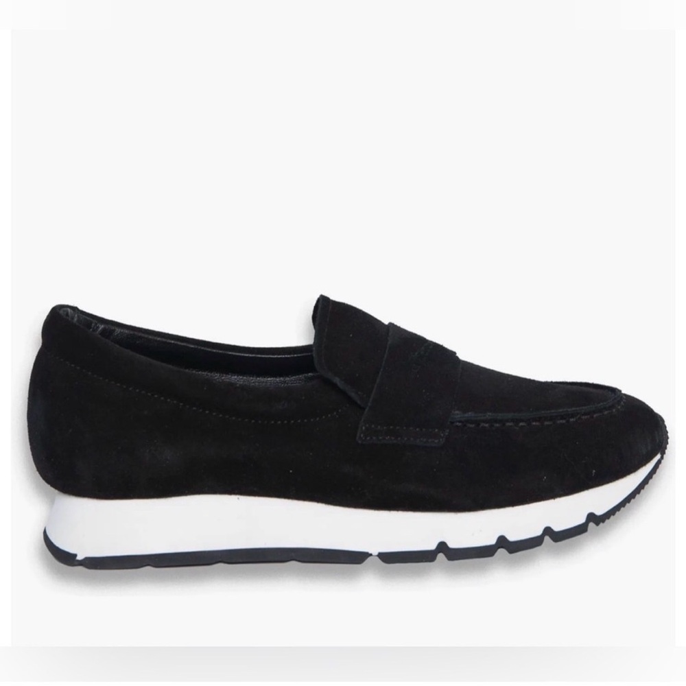 NWT VOILE BLANCHE JULIA Hybrid Loafer Sneaker in Black - Picture 3 of 15